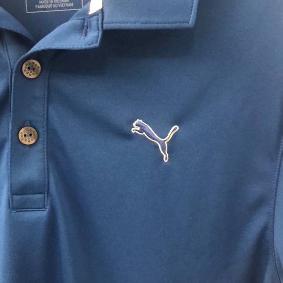 Puma Boys Golf Shirt - Picture 2 of 7